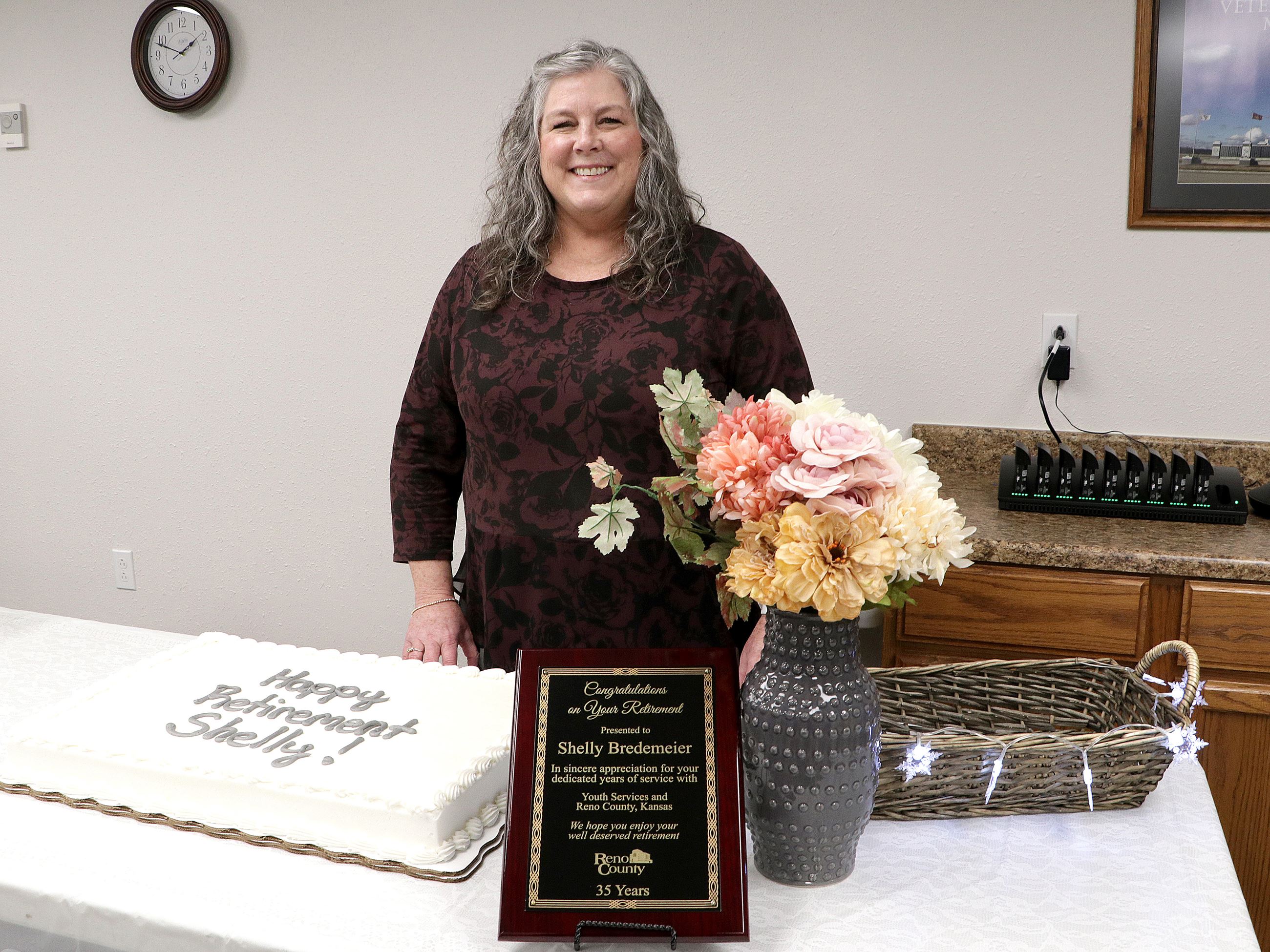 Youth Services Director Shelly Bredemeier honored at retirement reception - News Image